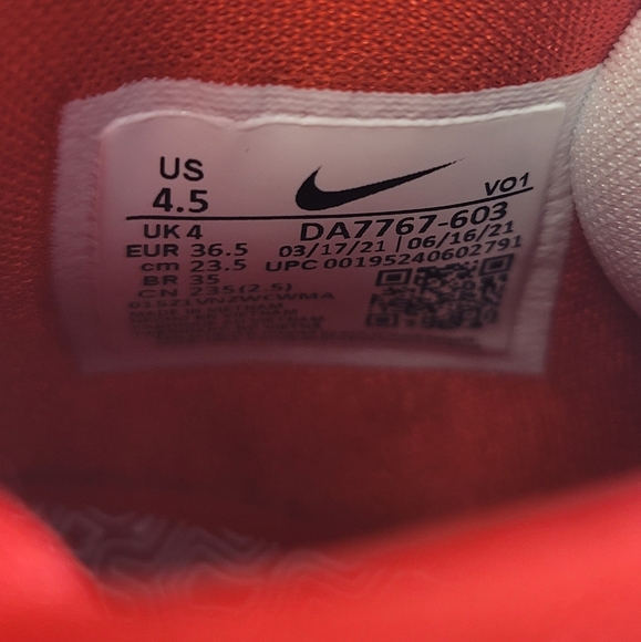 Nike Kyrie 7 TB University Red White DA7767 603 Mens Size 4.5 Womens Sz 6 Shoes - Picture 10 of 10